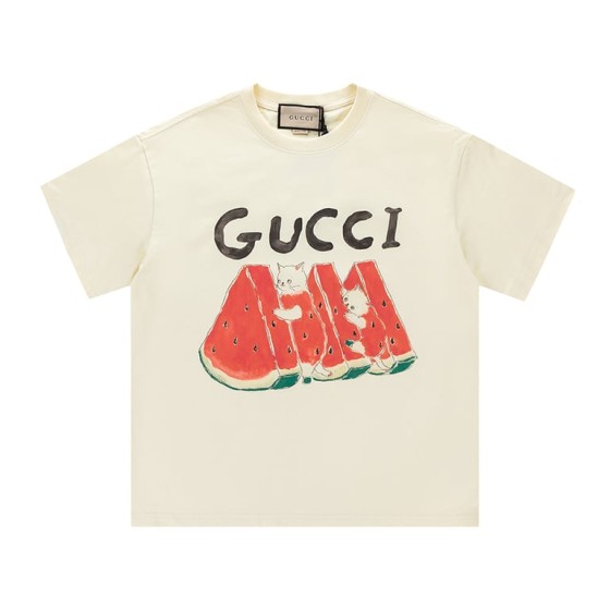 Gucci Early Spring Collection High-Weight Short-Sleeve